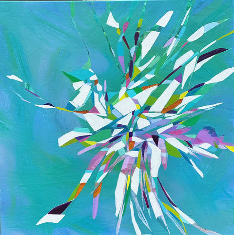 "Flutter" 20 x 20 Acrylic