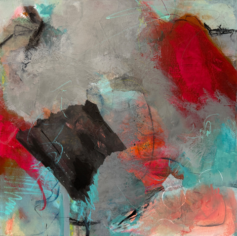 Ash 18 x 18 On Canvas