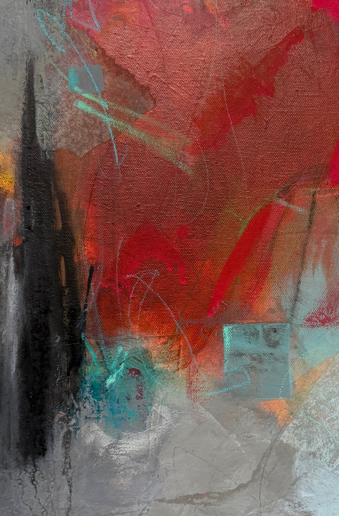 Haze 18 x 18 On Canvas