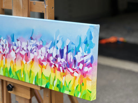 "Expand" 12 x 36 Acrylic