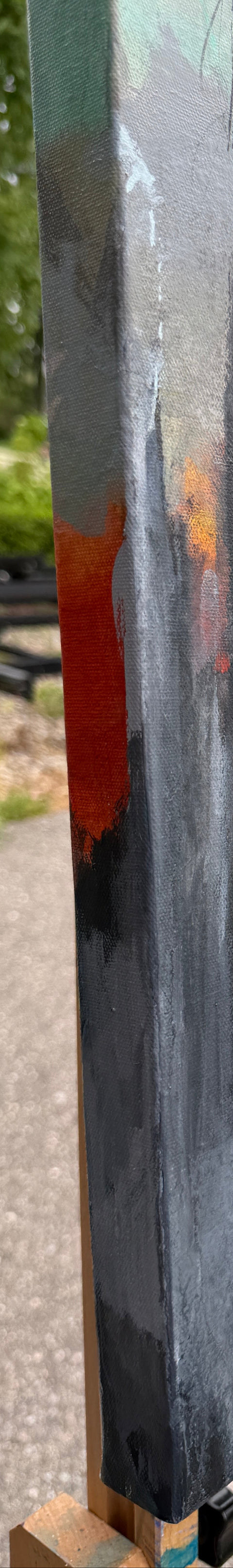 Haze  18 x 18 On Canvas